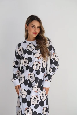 כותונת ארוכה מעבר לנשים דלתא