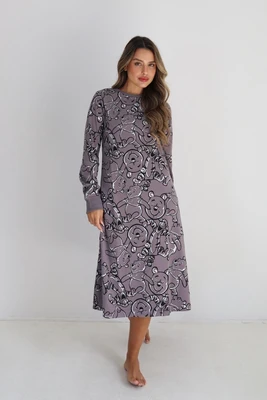 כותונת ארוכה מעבר לנשים דלתא